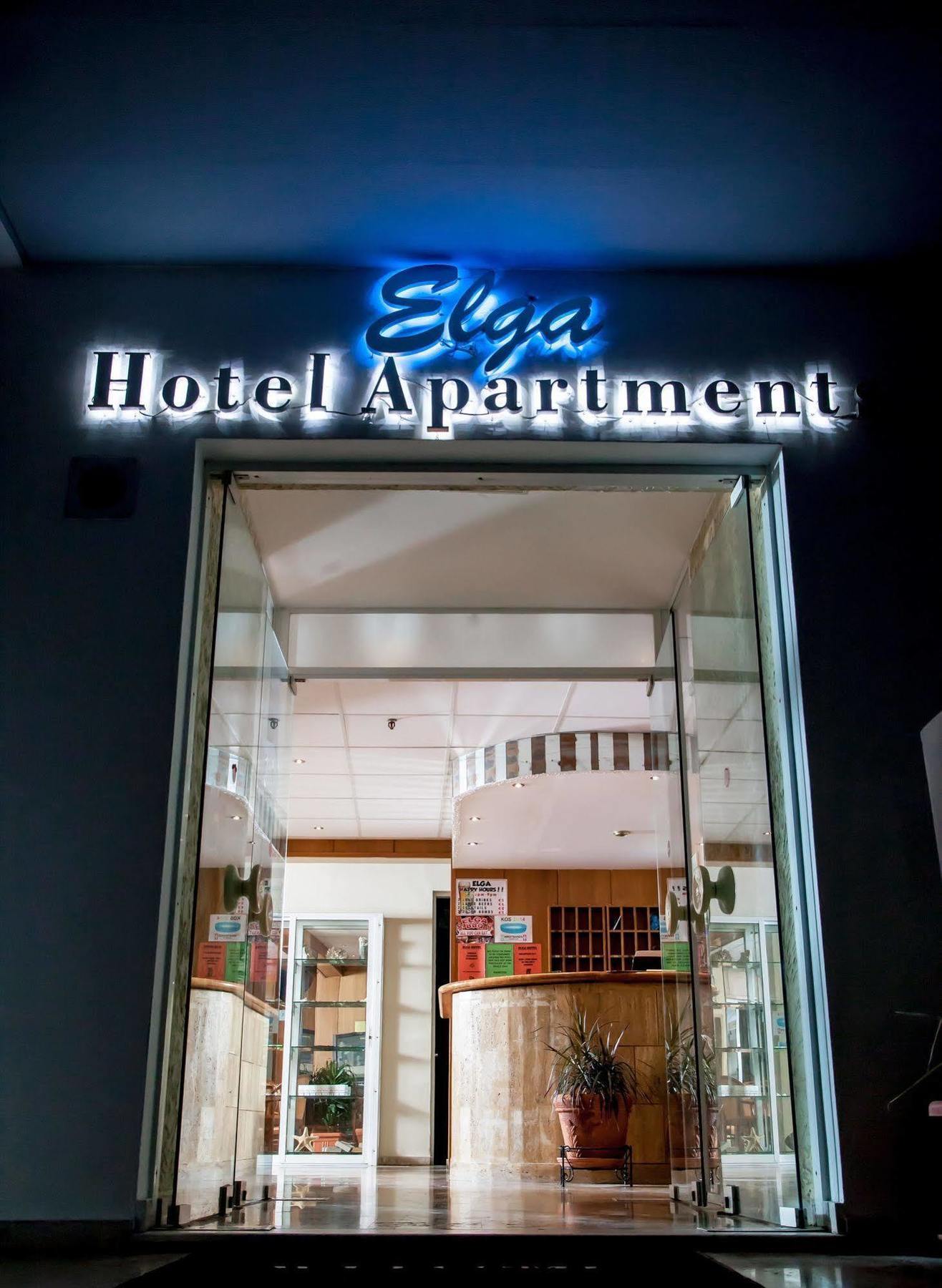 Elga Hotel & Apartments Kardamena  ภายนอก รูปภาพ